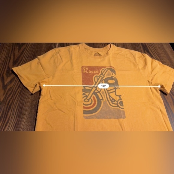 Life is Good Classic Fit motorcycle go places men’s Size Medium - Picture 7 of 16